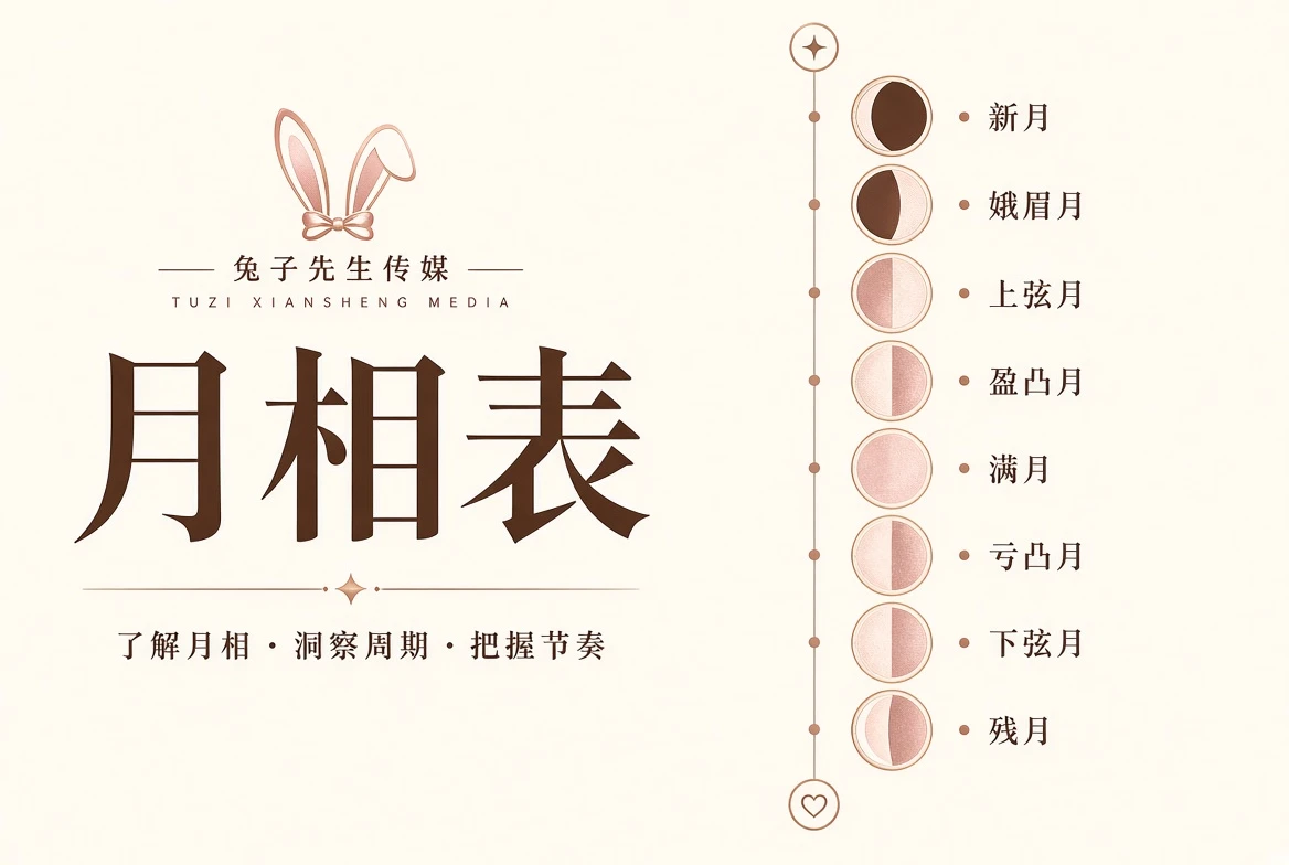 月相表内容图